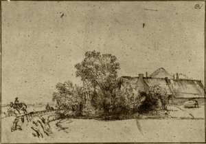 Casa colonica ad Amsteldijk da Rembrandt van Rijn