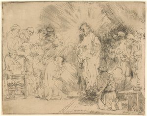 Cristo che Appare agli Apostoli da Rembrandt van Rijn