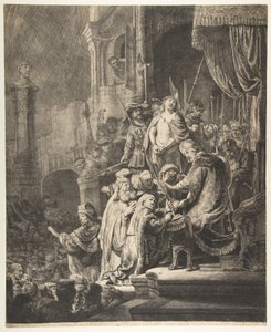 Cristo davanti a Pilato: la grande tavola da Rembrandt van Rijn