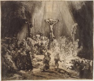 Cristo crocifisso tra i due ladroni: Le tre croci