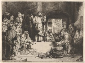Cristo predicante, chiamato La Petite Tombe, ca. 1657
