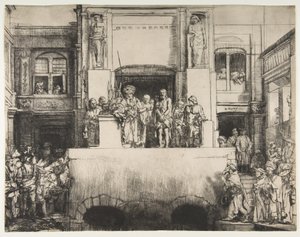 Cristo presentato al popolo da Rembrandt van Rijn