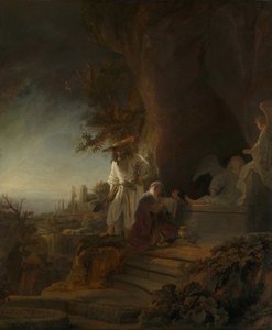 Cristo appare a Maria Maddalena Noli me tangere, 1638 da Rembrandt van Rijn