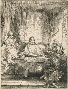 Cristo a Emmaus: la tavola più grande