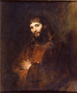 Cristo con le braccia incrociate da Rembrandt van Rijn