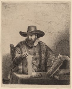 Cornelis Claesz Anslo da Rembrandt van Rijn