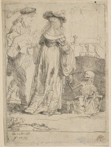 La Morte che Appare a una Coppia Sposata da una Tomba Aperta, 1639