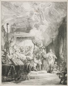 Morte della Vergine da Rembrandt van Rijn