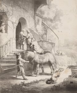 Il buon samaritano da Rembrandt van Rijn