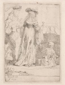 La giovane coppia e la morte