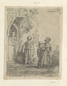 Tre figure orientali da Rembrandt van Rijn