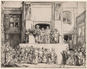 Ecce Homo. Cristo presentato al popolo da Rembrandt van Rijn