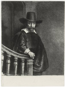 Ephraim Bueno, medico ebreo, 1647 da Rembrandt van Rijn
