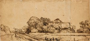Edifici Agricoli lungo una Strada