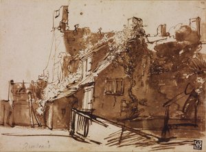 Cascina al sole da Rembrandt van Rijn