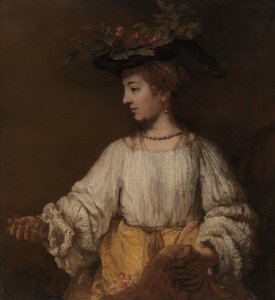 Flora da Rembrandt van Rijn