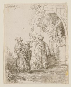 Giacobbe e Labano da Rembrandt van Rijn