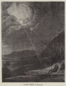 Il sogno di Giacobbe da Rembrandt van Rijn
