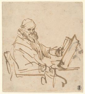 Jan Cornelisz Sylvius, il predicatore da Rembrandt van Rijn