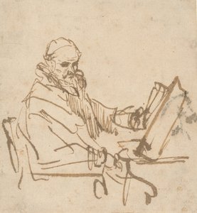 Jan Cornelisz Sylvius, il predicatore da Rembrandt van Rijn
