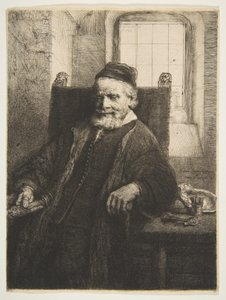 Jan Lutma, orafo, 1656 da Rembrandt van Rijn