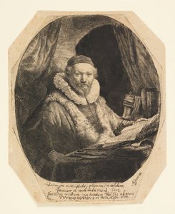 Jan Uytenbogaert (1557–1644), Predicatore dei Rimostranti da Rembrandt van Rijn