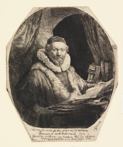 Jan Uytenbogaert, Predicatore da Rembrandt van Rijn