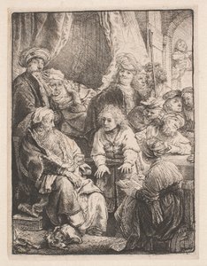 Giuseppe racconta i suoi sogni da Rembrandt van Rijn