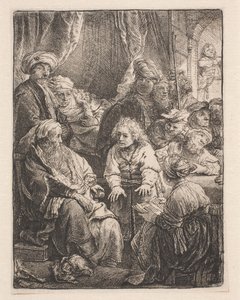 Giuseppe racconta i suoi sogni da Rembrandt van Rijn