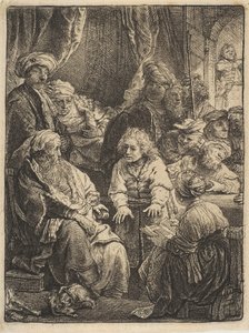 Giuseppe racconta i suoi sogni da Rembrandt van Rijn