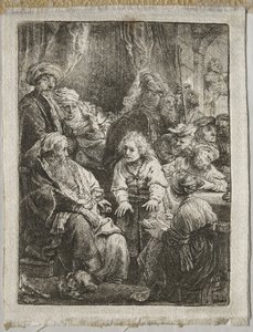 Giuseppe racconta i suoi sogni da Rembrandt van Rijn