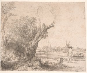 Paesaggio. "De Omval" da Rembrandt van Rijn