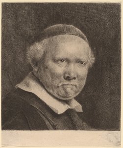 Lieven Willemsz van Coppenol: la lastra più grande da Rembrandt van Rijn