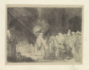Cantico di Simeone da Rembrandt van Rijn