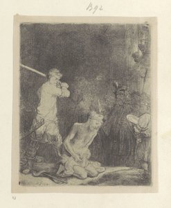 Decapitazione di San Giovanni Battista da Rembrandt van Rijn
