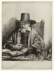 Ritratto di Arnold Tholinx da Rembrandt van Rijn