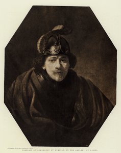 Ritratto di Rembrandt da sé stesso, nella Galleria di Cassel da Rembrandt van Rijn