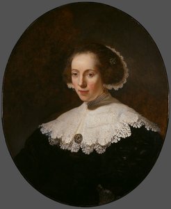 Ritratto di una donna, c.1632-35 da Rembrandt van Rijn