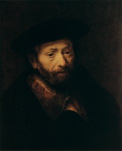 Ritratto di un vecchio da Rembrandt van Rijn