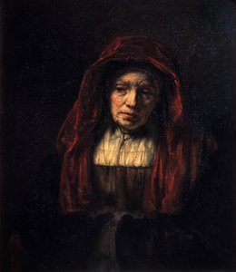 Ritratto di una vecchia, 1654