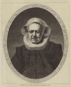 Ritratto di una vecchia, nella National Gallery