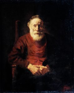 Ritratto di un vecchio in rosso da Rembrandt van Rijn