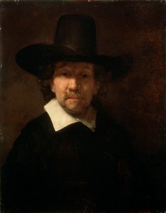 Ritratto del poeta Jeremias de Decker, 1666 da Rembrandt van Rijn