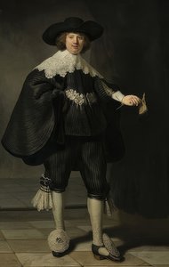 Ritratto di Marten Soolmans, 1634 da Rembrandt van Rijn