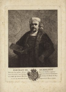 Rembrandt, autoritratto del pittore e incisore olandese da Rembrandt van Rijn