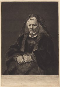 La moglie di Rembrandt da Rembrandt van Rijn