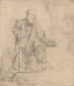 San Pietro in penitenza da Rembrandt van Rijn