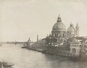 Santa Maria della Salute, vista del Canal Grande, Venezia da Rembrandt van Rijn