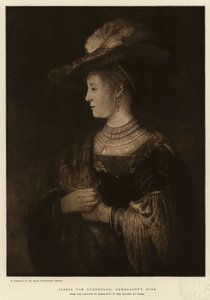 Saskia van Ulenburgh, moglie di Rembrandt