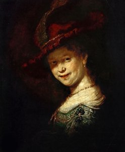 Saskia van Uylenburgh da ragazza, 1633